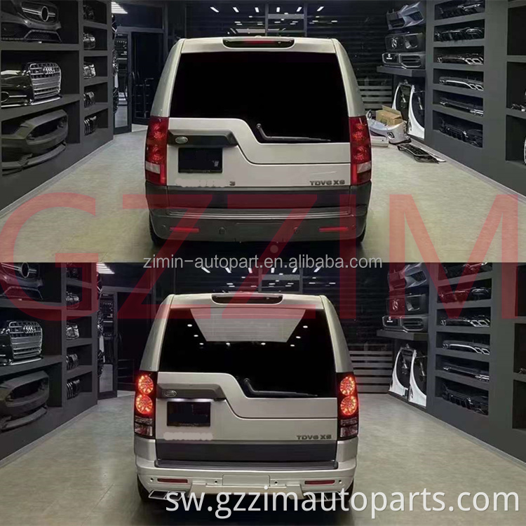 Mbele bumper grille bodykit kwa discov-ery 3/4 sasisho hadi 2016